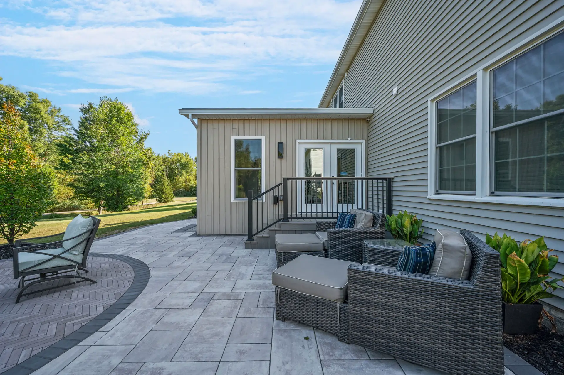 Three-Season Room and Paver Patio in Aurora, Ohio