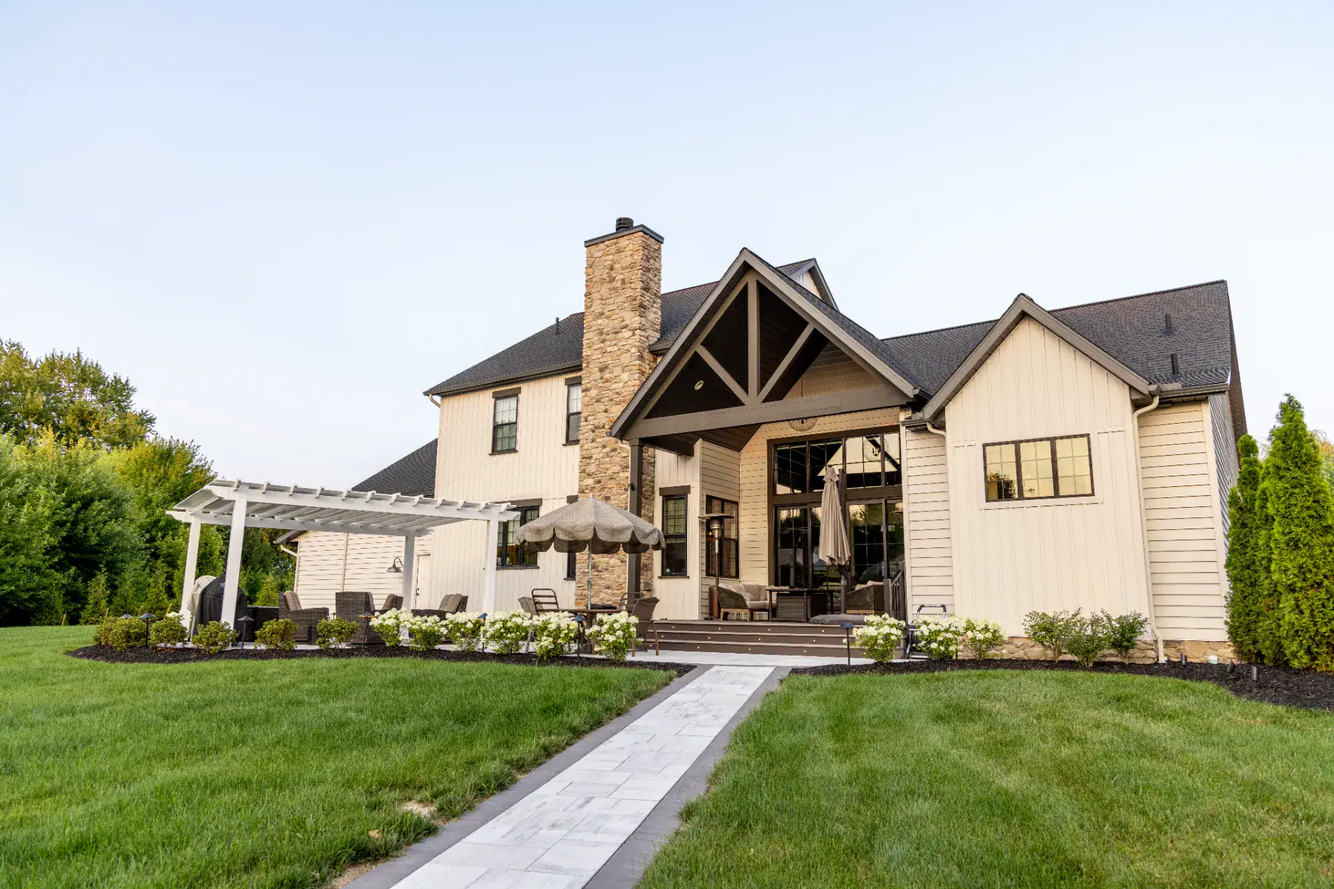 Avon Pool House with Vaulted Great Room