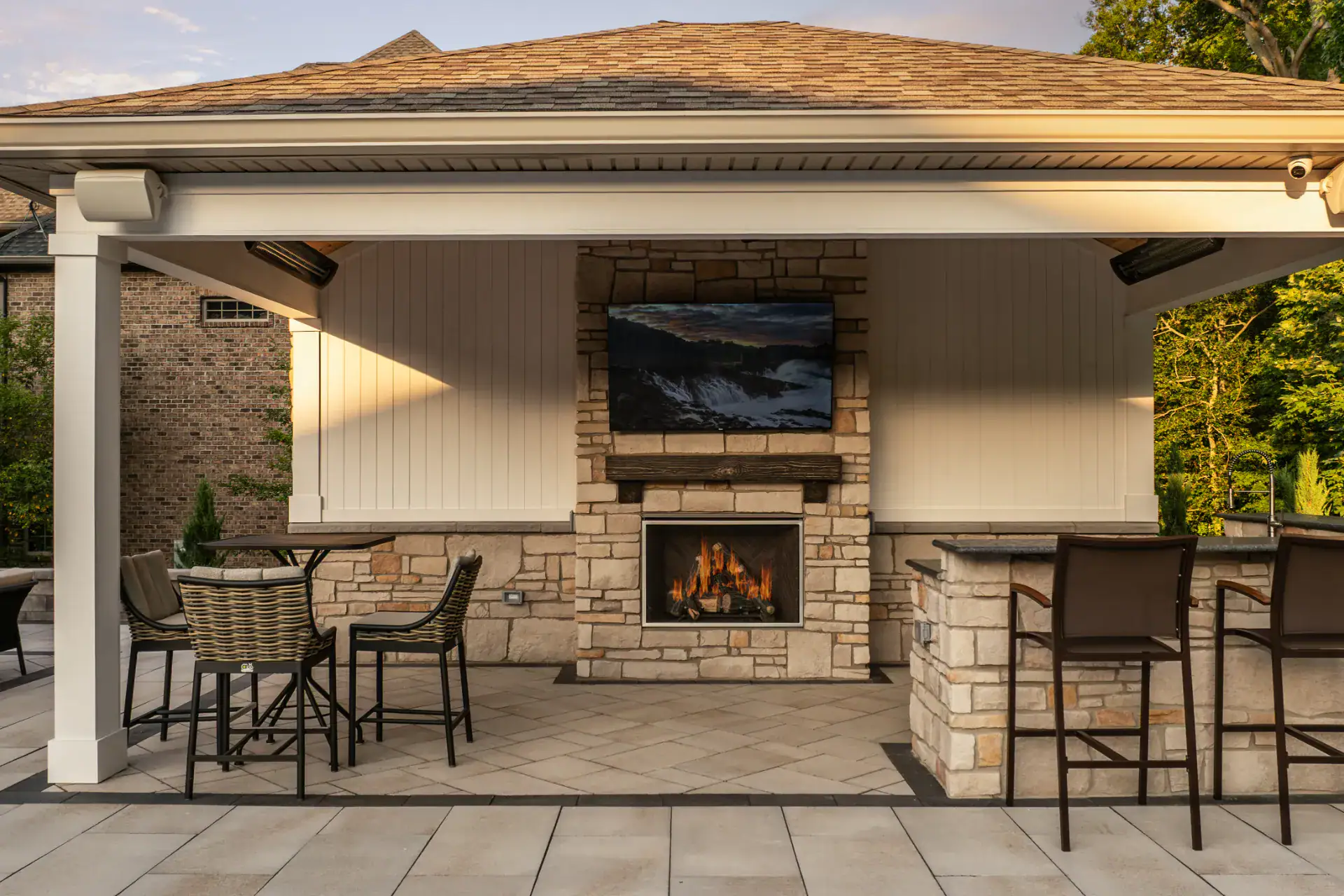 Strongsville Pool and Poolside Bar Pavilion