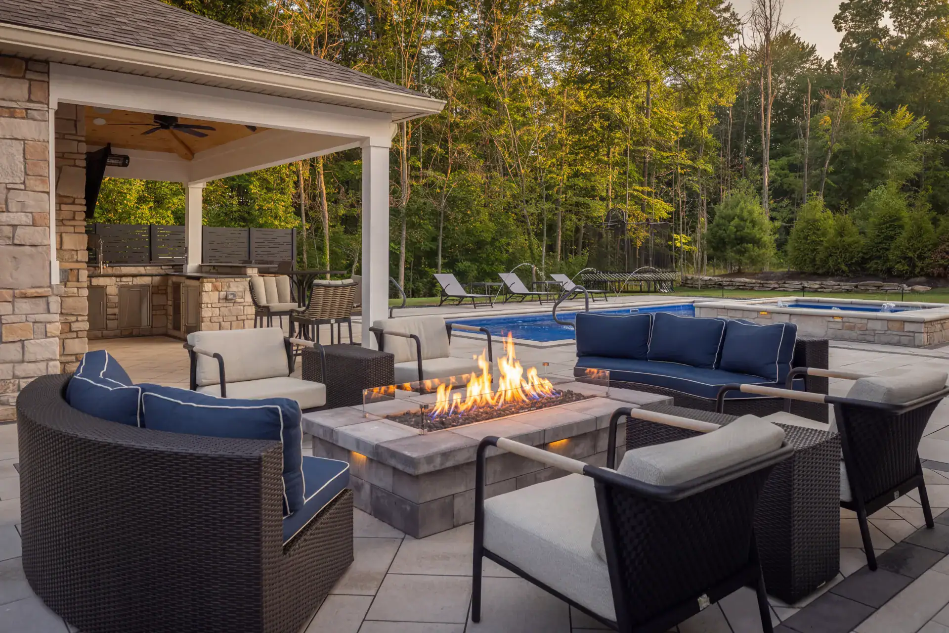 Strongsville Pool and Poolside Bar Pavilion