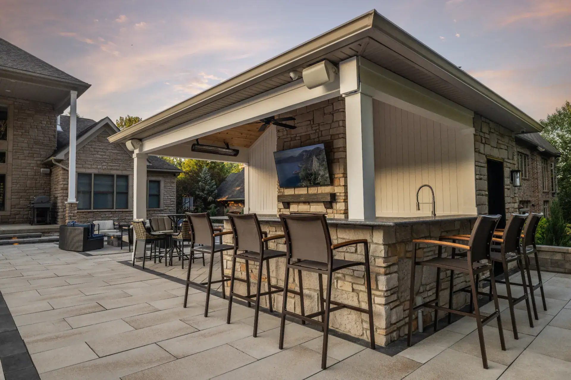 Strongsville Pool and Poolside Bar Pavilion